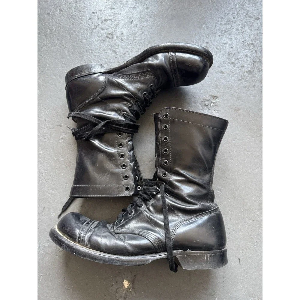 Vintage Corcoran Jump Boots Black 10.5